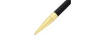 Penna a sfera Initial Nera Golden [7145f6a7]