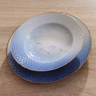 Piatto fondo 21,5 cm Gabbiano Royal Copenhagen [04016ee1]