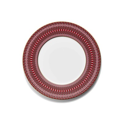 Piatti piani x2 Arcadia Rossi 27 cm [0bb4e392]
