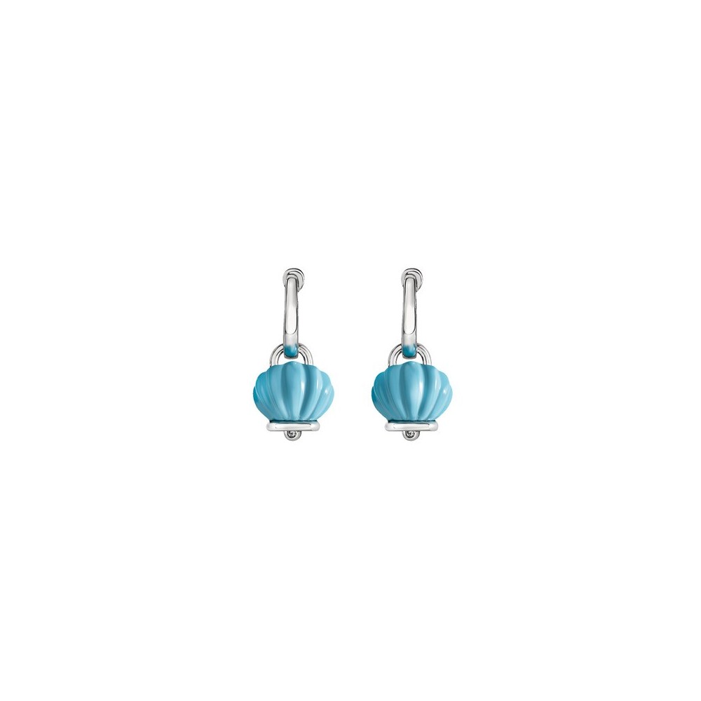 Orecchini Et Voilà Campanella Argento Turchese [11a1af32]