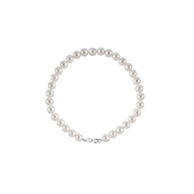 Bracciale Le Perle Java oro bianco e diamante [e59c9343]