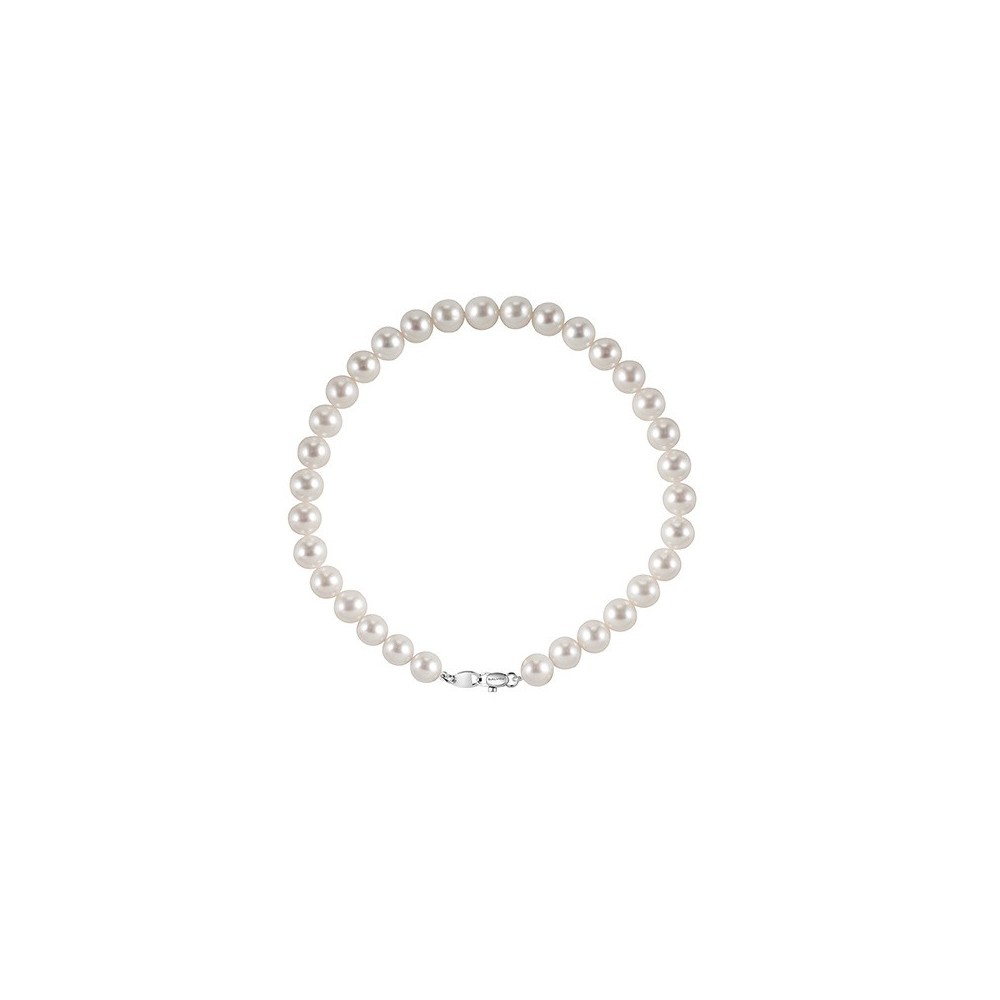 Bracciale Le Perle Java oro bianco e diamante [e59c9343]