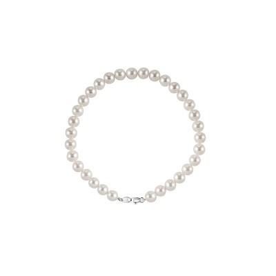 Bracciale Le Perle Java oro bianco e diamante [e59c9343]