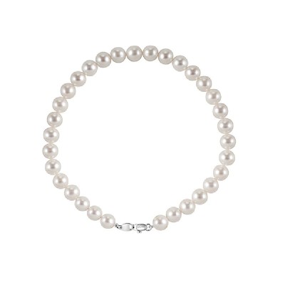 Bracciale Le Perle Java oro bianco e diamante [3cbad04e]