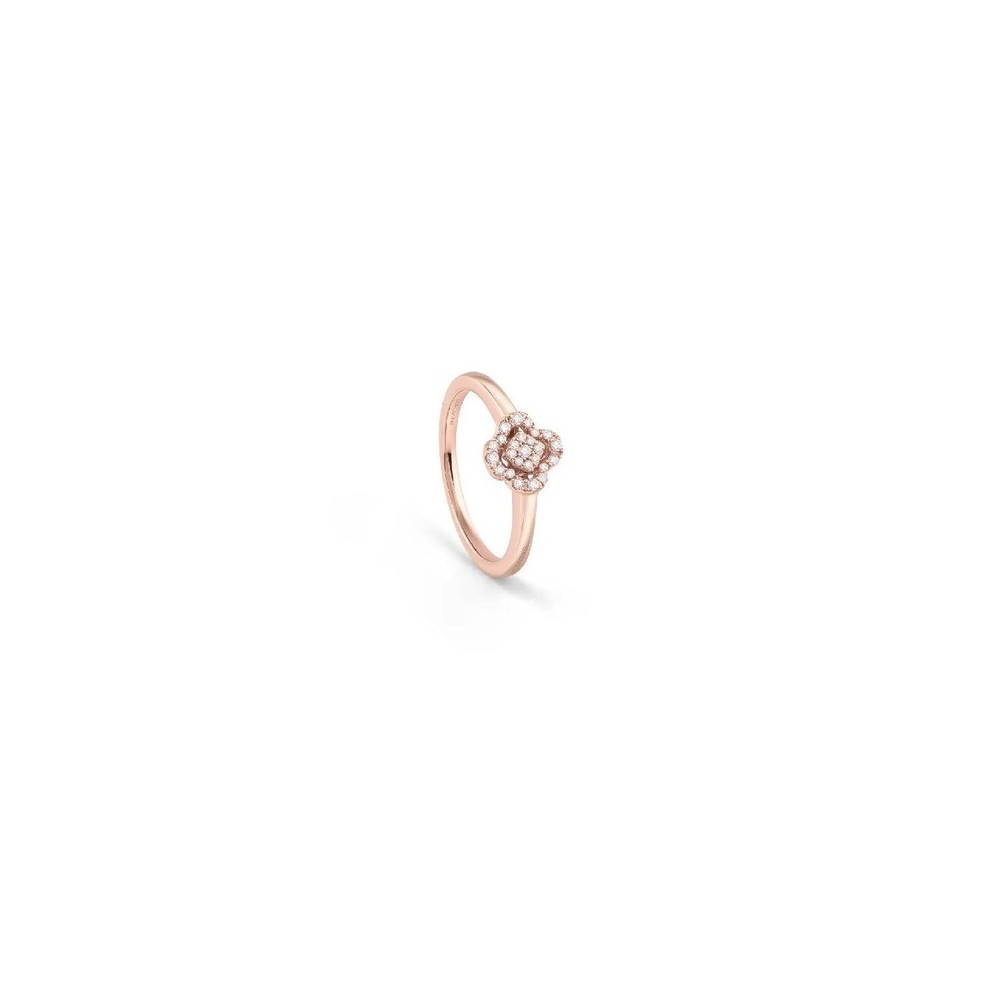 Anello Bagliori oro rosa con diamanti [73f55f31]