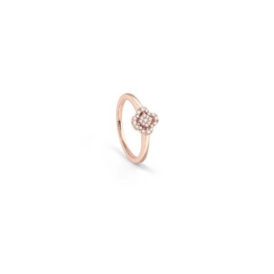 Anello Bagliori oro rosa con diamanti [73f55f31]