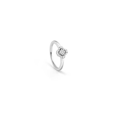 Anello Bagliori oro bianco con diamanti [6f473d36]