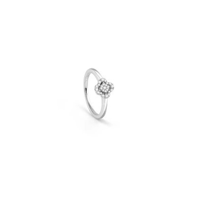 Anello Bagliori oro bianco con diamanti [6f473d36]