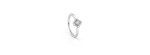 Anello Bagliori oro bianco con diamanti [b6617e3b]