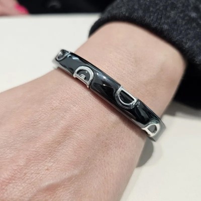 Bracciale D.Icon in Ceramica Nera [b6ca9aa9]