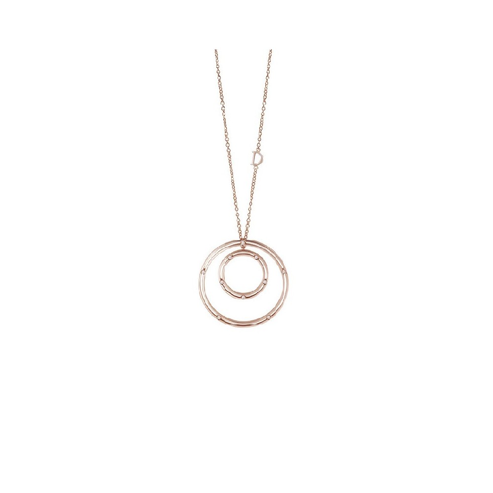 Collierino D.Side oro rosa e diamanti [ade2bf26]