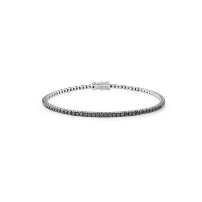 Bracciale Tennis black in oro bianco e diamanti [55a78374]