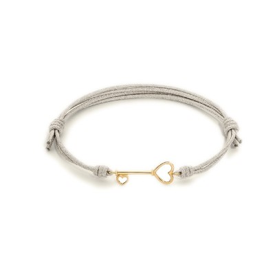 Bracciale Cordino Chiave Cuore [88de70a8]