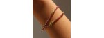 Bracciale Tormalina rosa e pietre [3206541b]