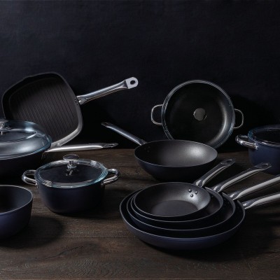 Wok 1 Manico Midnight Blue 32 cm [eebe7412]