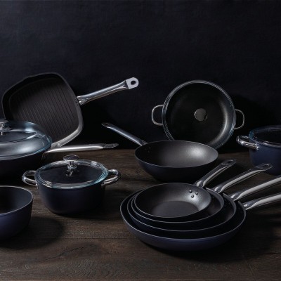 Wok 1 Manico Midnight Blue 32 cm [eebe7412]
