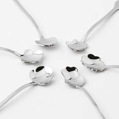 Set 6 cucchiaini Flower Living Inox [f0dddfcb]