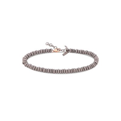 Bracciale anellini titanio e oro rosso [eb96d55d]