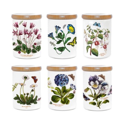 Barattolo con coperchio Botanic Garden 14 cm [06cc0a49]