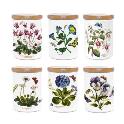 Barattolo con coperchio Botanic Garden 14 cm [06cc0a49]