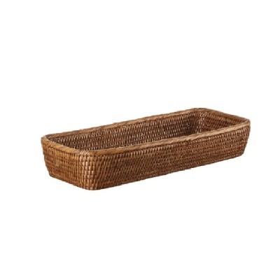Cestino rettangolare Rattan L'Oca Nera [53a2e73a]