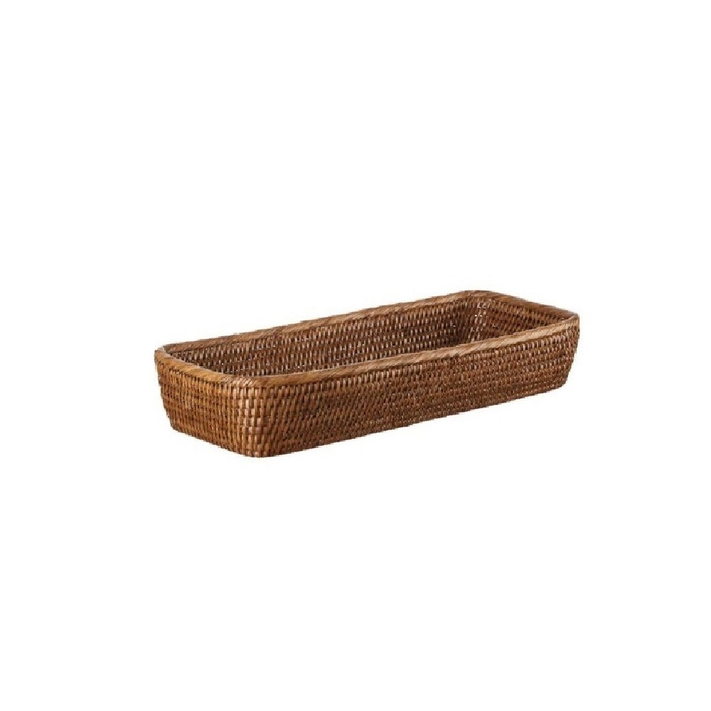Cestino rettangolare Rattan L'Oca Nera [53a2e73a]