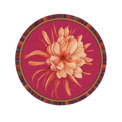 Tovaglietta rigida tonda Magenta Protea Reale [fe52b204]