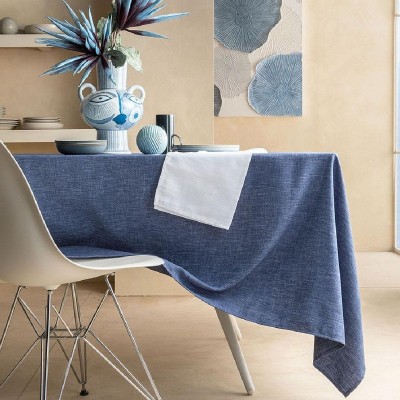 Tovaglia Blu Di Persia 155x155 cm [e14279f2]