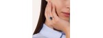 Anello Nudo Classic Topazio Blu London [5af2e874]