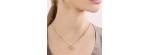 Collana Margherita oro giallo quarzo e diamanti [4669ba82]