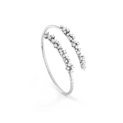 Bracciale Mimosa  oro bianco con diamanti [6e7dbf39]