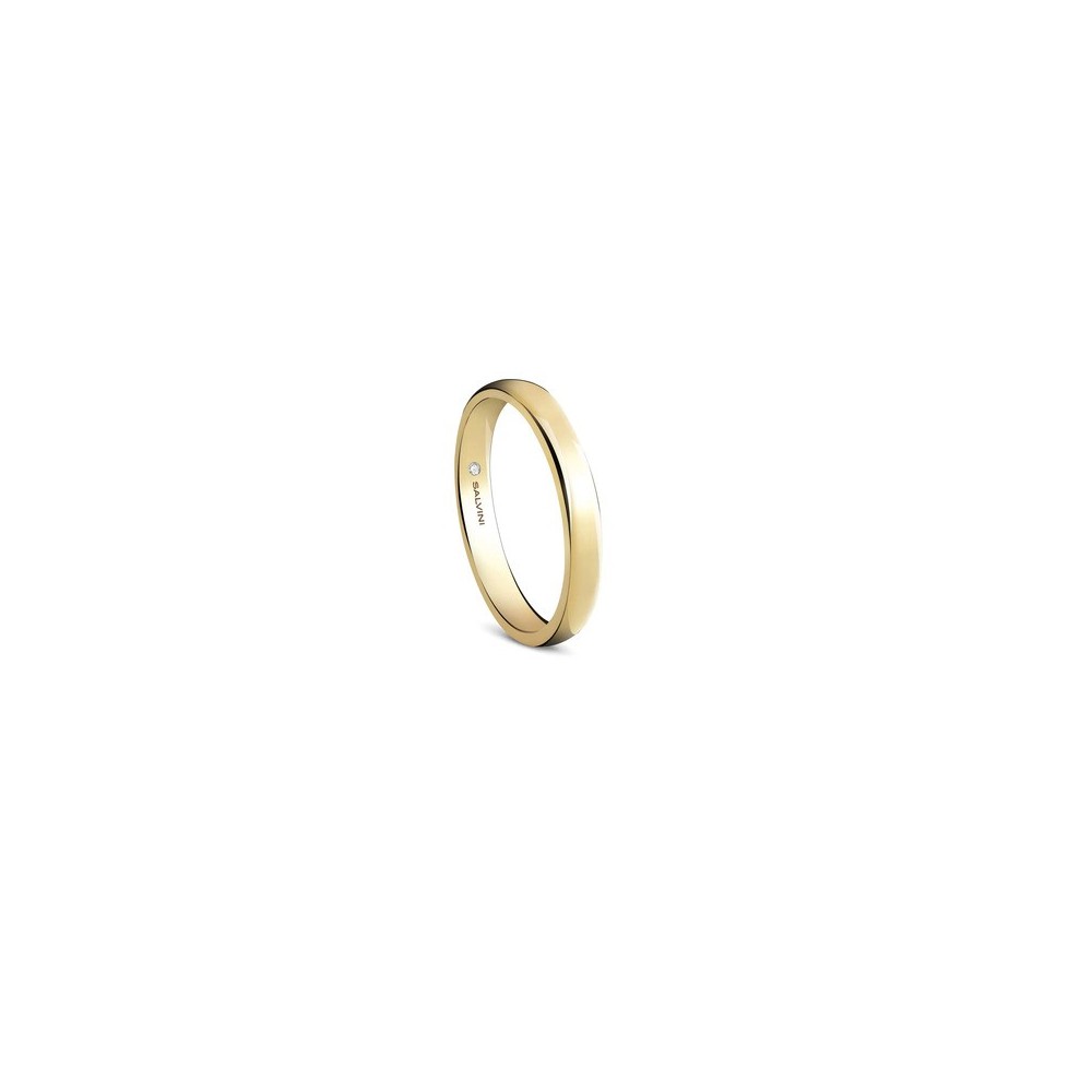 Anello nuziale Forever in oro giallo 2,7 mm [7c7823d6]