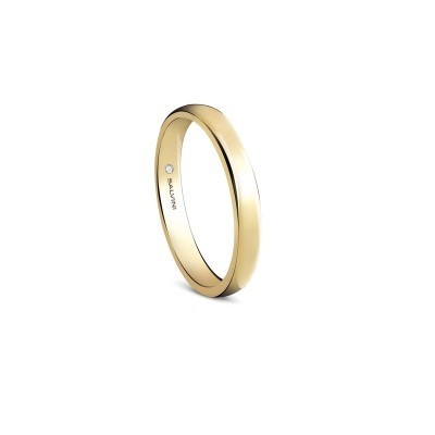 Anello nuziale Forever in oro giallo 2,7 mm [7c7823d6]