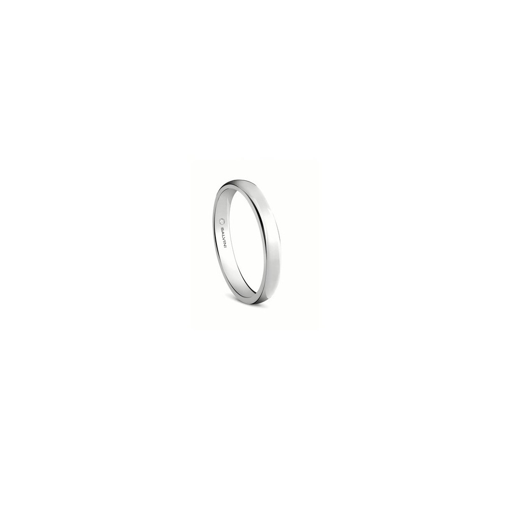 Anello nuziale Forever in oro bianco 2,7 mm [840db2a1]