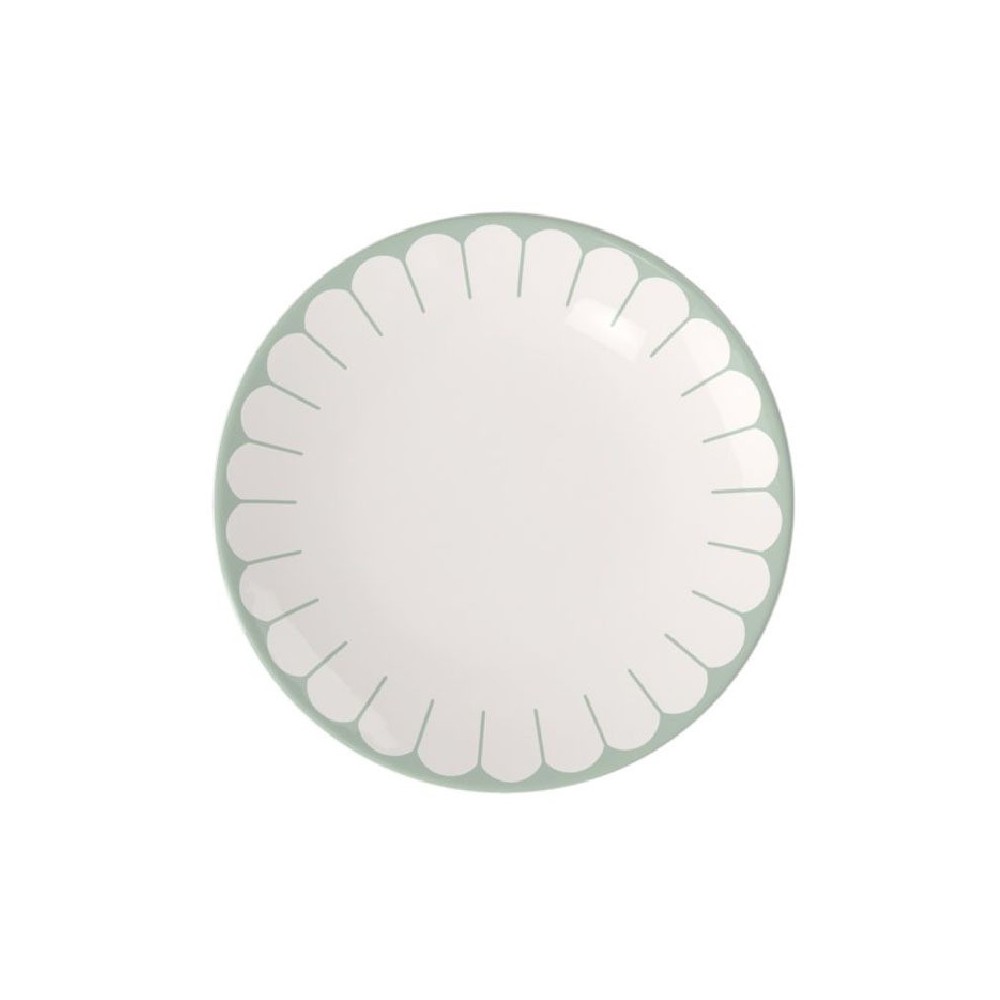 Piatto piano Fleur Verde 26,6 cm [3c06eda4]