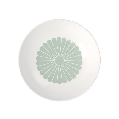 Piatto pasta Fleur Verde 24 cm [995fcc93]