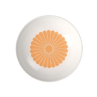 Piatto pasta Fleur Giallo 24 cm [0de68f24]