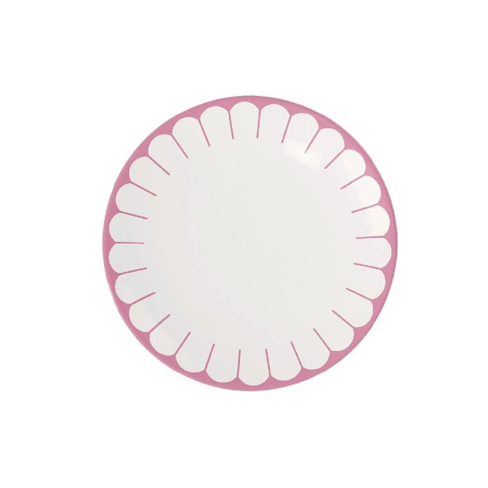 Piatto piano Fleur Rosa 26,6 cm [62630f48]