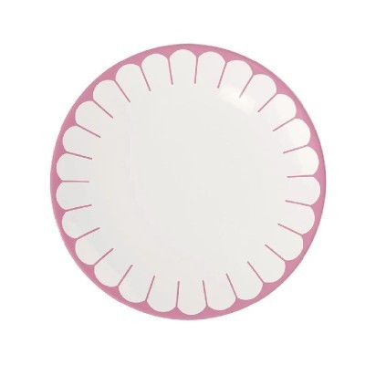 Piatto piano Fleur Rosa 26,6 cm [62630f48]