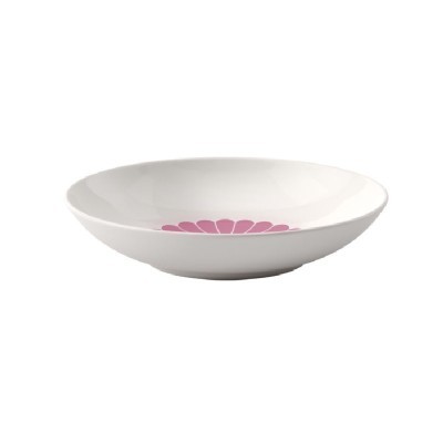 Piatto pasta Fleur Rosa 24 cm [a901ac76]