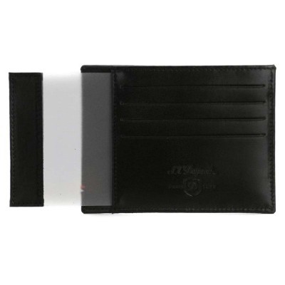Portcarte Linea D pelle nera [02db1fef]
