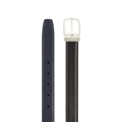 Cintura S.T. Dupont Reversibile Linea D Nero/Blu [83800864]