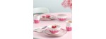 Piatto frutta Fleur Rosa 21,2 cm [67a60f5d]