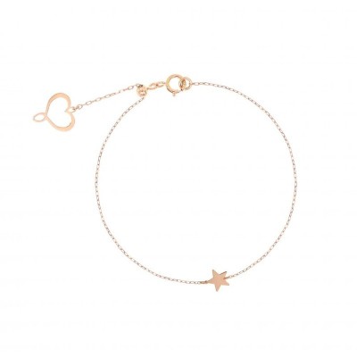 Bracciale Stella Passante in Oro Rosa 18kt [ee07804c]