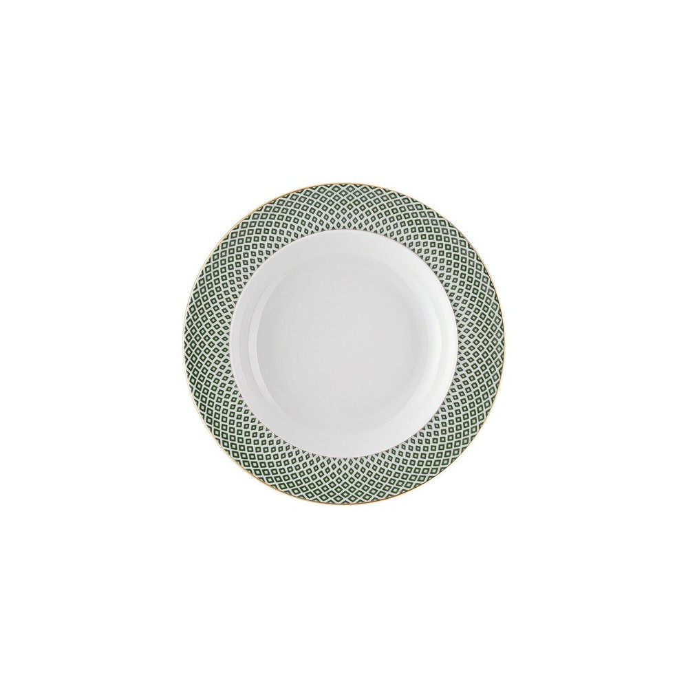 Piatto fondo Francis Carreau Vert  22 cm [14d982d7]