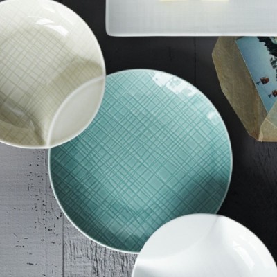 Piatto fondo 25 cm Mesh Colours Aqua [f31104df]