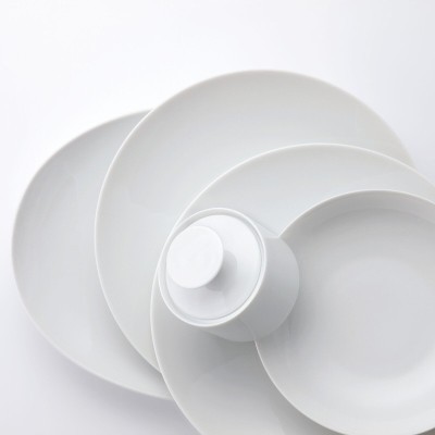 Piatto piano 21 cm Medaillon Weiss [f4ed6686]