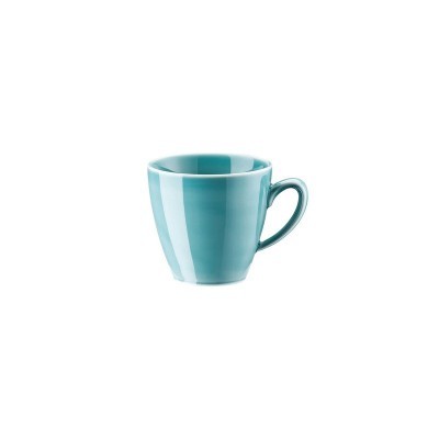 Tazza espresso con piattino Mesh Colours Aqua [1de40a61]