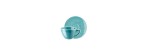Tazza tè con piattino Mesh Colours Aqua [16ff17af]