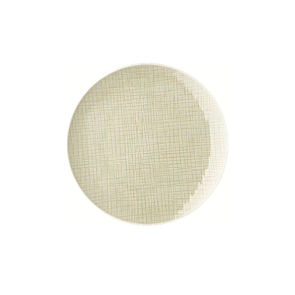 Piatto piano 27 cm Colours Cream Mesh [d528bf08]